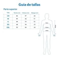 thumbnail image 4 of Playera Polo Simply Basic para Caballero Diseño Liso 3 Botones Azul Marino Talla EG, 4 of 4