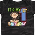 thumbnail image 4 of Inktastic Monkey First Birthday Boys or Girls Baby Bodysuit, 4 of 5