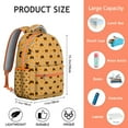 thumbnail image 6 of Butterfly Print Bookbag for Women - Trendy Backpack with Padded Laptop Sleeve, Organizational Pockets, Comfortable Straps, 6 of 6