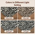 thumbnail image 7 of Design&I 8'x10' Washable Area Rug Trash Lettering Phrase Motifs Decorations Accessories for Living Room, Family Extra Large Skid-Resistant Low Profile, 7 of 7