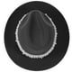 thumbnail image 3 of Sombrero de fieltro de lana Sombrero de jazz con decoración de perlas sombreros vintage sombreros para mujeres, 3 of 5