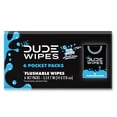thumbnail image 2 of LiL' DUDE Pocket Packs Flushable Wipes, Extra Large Fragrance Free Wet Wipes, 8 Count, 6 Pack, 2 of 9