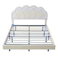 thumbnail image 5 of Atlantic Queen Size Platform Bed Frame withe LED - Beige, 5 of 14