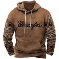 thumbnail image 1 of Pull 3d Nouveau Pull pour Hommes Mode Mode Urbaine Chandail à Capuchon US, 1 of 2