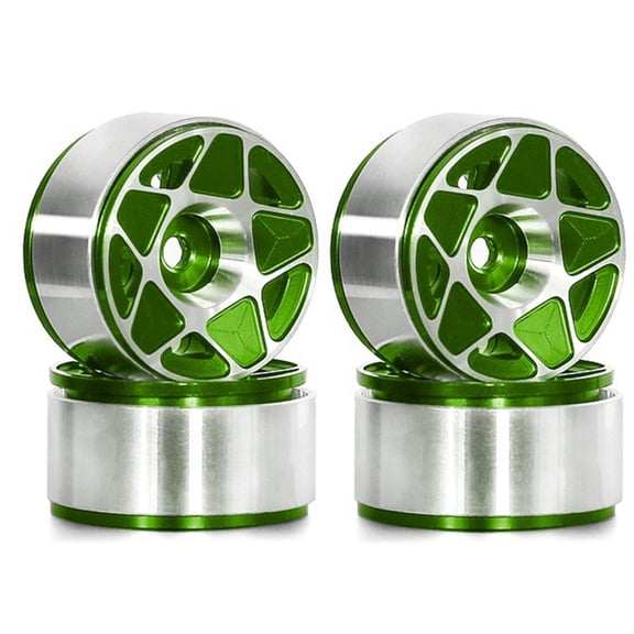 4 x 1.0inchMetal Beadlock Wheel Rim-Green