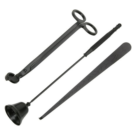 

Candle Cover Candle Wick Hook 3PCS For Chandelier Light Black