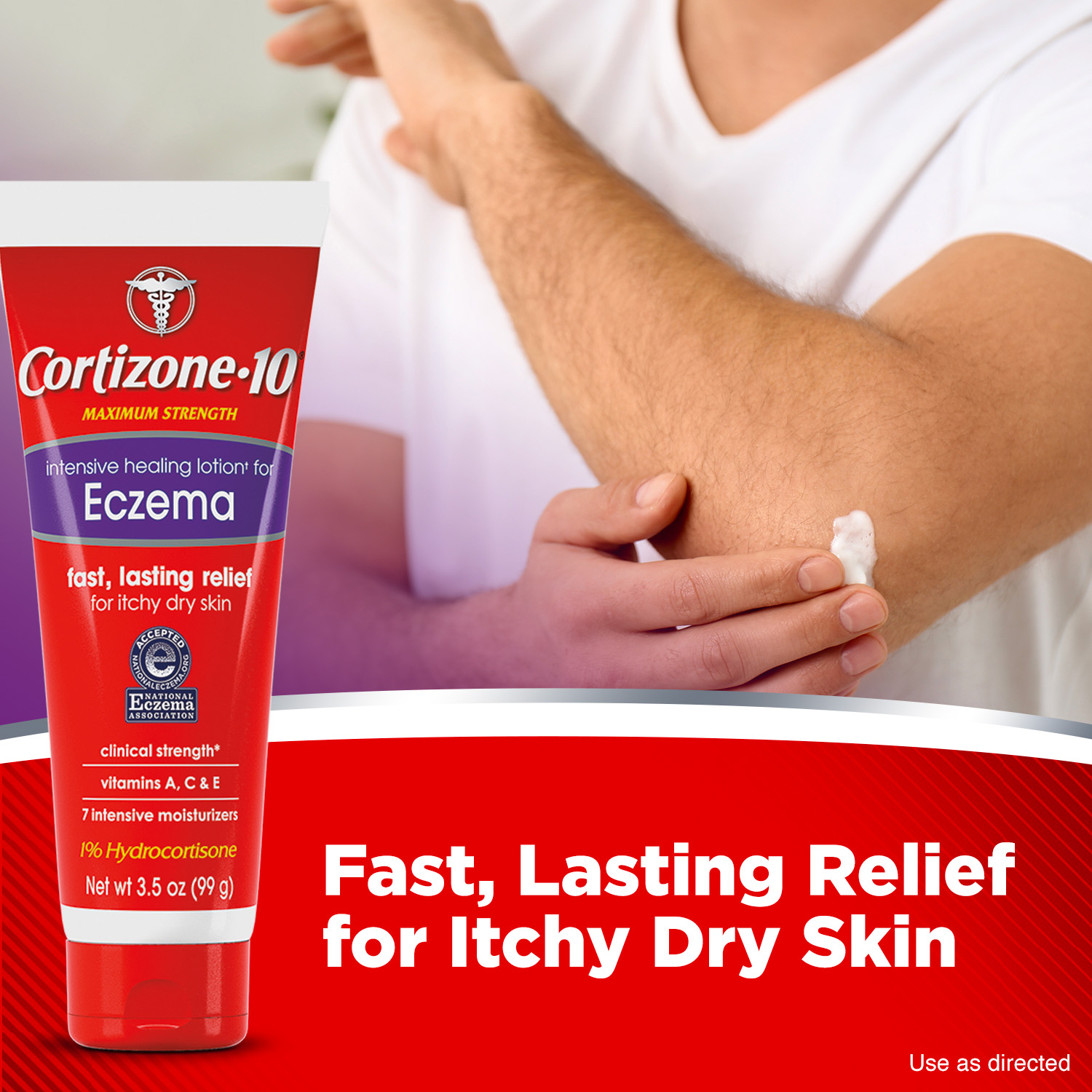 Cortizone-10 1% Hydrocortisone Anti Itch Cream for Eczema and Bug Bite Relief, Maximum Strength, 3.5 oz - image 4 of 9