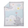 thumbnail image 2 of Disney Dumbo Shine Bright Lil Star 4 Piece Crib Bedding Set, 2 of 5