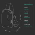 thumbnail image 2 of Mochila Cruzada Mark Ryden 7510 Impermeable Liviana USB Para ﻿iPad 9,7', 2 of 7