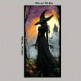 thumbnail image 6 of Halloween Witch Backdrop, Gothic Background Creepy Carnival Decoration Party Favor, 6 of 6