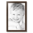 thumbnail image 2 of ArtToFrames 14x22" Gold with Burgundy Panel Picture Frame, Gold Wood Poster Frame, with Regular Acrylic and 2 (FBPL-4758), 2 of 7