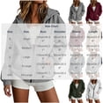 thumbnail image 3 of LEKWK Hoodies for Women Zip Up Waterproof Sweatshirts Nylon Oversized Long Sleeve Pullovers Fall Drawstring Sweatshirt with Pockets Winter Outdoors Park Jacket, 3 of 6