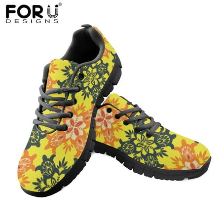 

Women s Comfortable Sneakers with Traditional Tribal Printing Wear-resistant Flats Leisure Ladies Daily Mesh Shoes