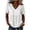 White, variant on Womens Summer Tops 2026 Dressy Casual Ruffle Sleeve Blouses V Neck Loose Fit Work Tunic Tops White L