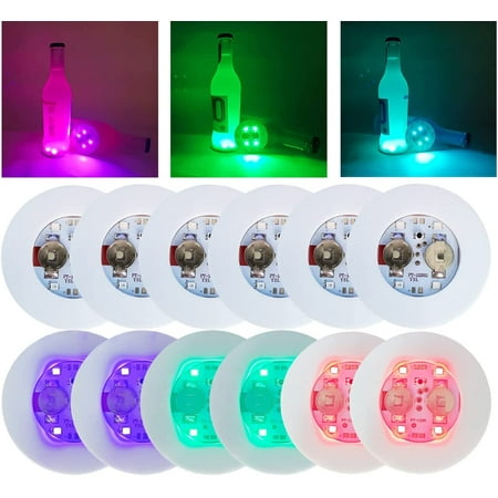 

LED Coaster Led Coasters for Drinks Led Bar Coaster Perfect for Party Wedding Bar