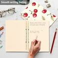 thumbnail image 4 of FORMRS 1-Subject Spiral Notebook 8" x 5" College Ruled 60 Refillable Sheet A5 Hard Cover, 2 Pack, Red Cherry, 4 of 7