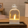 thumbnail image 1 of Boovnll Christmas Decorations, Flat Style Led Electronic Lantern Oil Lamp Small Lantern for Home Dining Room Christmas Decoration, Christmas Tree Decorations, Christmas Decor, 1 of 6