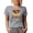 Heather Grey, variant on Retro My Heart Is on That Field, Baseball Player or Coach, Baby Blue T-Shirt, Large