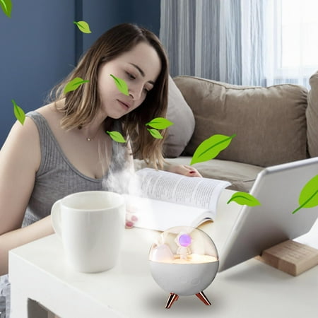 

Yedhsi Trend Spaceman Humidifier Creative Promotion Small Gift Atmospheric Night Light Car Mini USB Humidifier Christmas Decorations