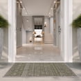 thumbnail image 4 of SAFAVIEH Courtyard Altan Geometric Indoor/Outdoor Area Rug, Grey/Olive Green, 5'3" x 7'7", 4 of 11