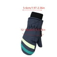 thumbnail image 2 of Eltusu Toddler Boys Waterproof Gloves, Skating Thermal Stretch Windproof Kids Gloves Navy Size 2-5 T, 2 of 2