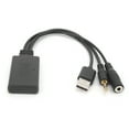 thumbnail image 1 of Adaptador AUX para automóvil, cable de audio Bluetooth para automóvil, adaptador de micrófono, conector de audio para automóvil, máxima comodidad, 1 of 9