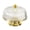D, variant on Ruanlalo Vintage Style Glass Cake Stand with Dome Lid 360-Degree Clear Visibility Cake Plate Cakes Cupcakes Pastries Fruit Stand