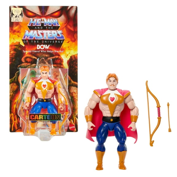 Masters of the Universe Origins Cartoon Collection Bow 5.5 Inch Action Figure, Princess of Power Toy