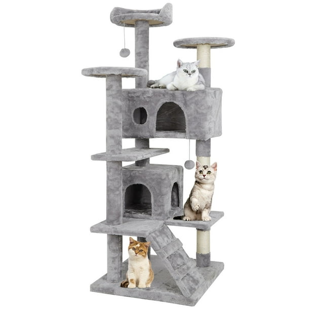 On sale for ¤106.39 original price ¤141.99. 53 cat tree stand house furniture kittens activity tower with scratching posts