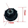 thumbnail image 2 of Válvula de conector adaptador IBC, piezas de montaje de de agua, válvula de de grifo de jardín estándar de 1/2 , pieza de DYNWAVEMX adaptador de bolsa ibc, 2 of 7