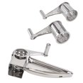 thumbnail image 4 of Miangastore 4 Pcs Moulin à Fromage Rotatif en Acier Inoxydable Ustensiles de Cuisine pour Chefs, 4 of 8