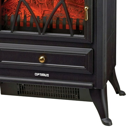 

Optimus H-9310 H-9310 2-Setting 1 500-Watt-Max Flame-Effect Fireplace Electric Heater