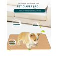 thumbnail image 2 of Levang Non-Slip Dog Pads, Washable Puppy Pads with Fast Absorbent, Reusable, Waterproof for Training, Travel, Whelping, Housebreaking, Incontinence, for Playpen, Crate, 2 of 5