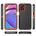 thumbnail image 5 of Rtmgob Motorola Moto G Power 5G (2023) Shockproof 3 in 1 Protective Full Body Rugged Orange, 5 of 5