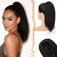 thumbnail image 1 of Yanonmyfd Black Straight Drawstring Ponytail Extension - 28 Inch Long Straight Drawstring Ponytail Extension Natural Looking Fluffy Soft Synthetic Cheer Posh Pony Tails Hairpieces Daily Party, 1 of 38