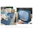 thumbnail image 4 of Rbaofujie Couch Cover Sofa Cover Stretch Sofa Cover, Sofa Fabric Furniture Cover, High Stretch Sofa Cover Pet Dog Friendly Non-slip, Oversized Elastic Furniture Cover Sofa Slipcover Blue, 4 of 7