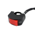 thumbnail image 4 of 1 Set Motorcycle Rear Turn Signals ON OFF Switch Button Stop Black Plastic Metal Rubber 4.5*2.12*3.3in, 4 of 8