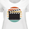thumbnail image 4 of Inktastic Movie Film Clapboard Women's Plus Size T-Shirt, 4 of 5