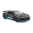 thumbnail image 3 of Bugatti DIVO Hardtop, Black w/Blue Accents - Showcasts 38526BU - 1/24 Scale Diecast Model Toy Car, 3 of 5