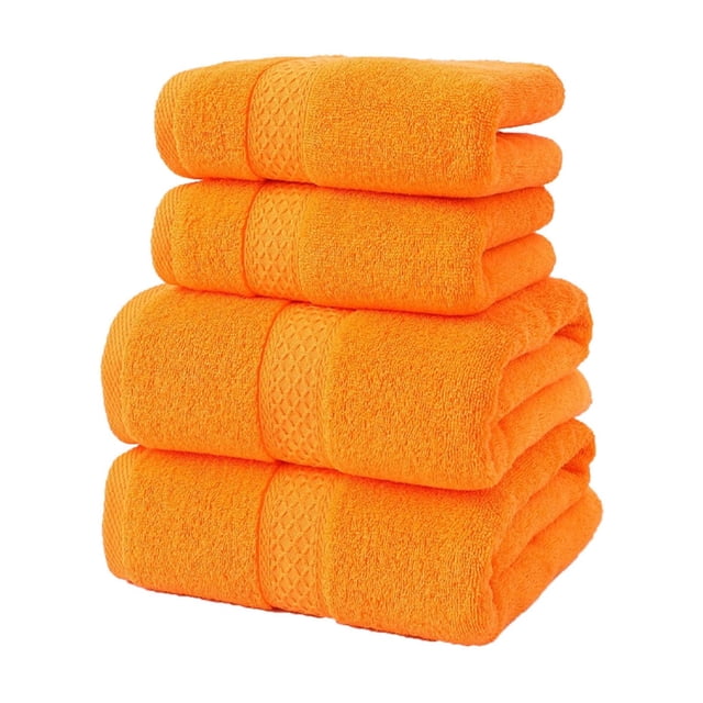 Yhmxh Ensemble de Literie Cadeau Simple Serviette Multicolore Douce Absorbante Serviette de Bain Serviette Douce Couverture Lavable en Machine Microfibre Ensemble de Draps