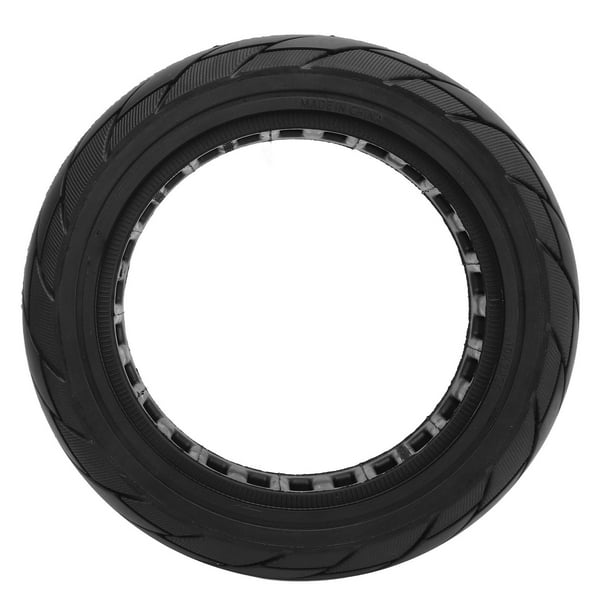 Neumáticos Para Ruedas De Scooter, Neumáticos Para Scooter Eléctrico Con Agarre Estable, Superficie Ranurada Flexible De 10x2,125 Pulgadas Para Scooter Eléctrico