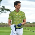 Adobk African Animals 1 Print Men’s Classic Polo Shirt Short Sleeve