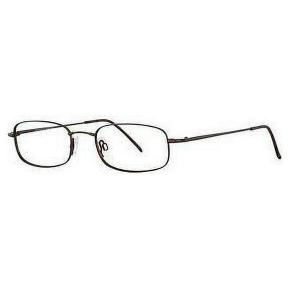 Tech Flex Titanium 1503 Cognac Mens Eyeglass Frames Size 51-19-140