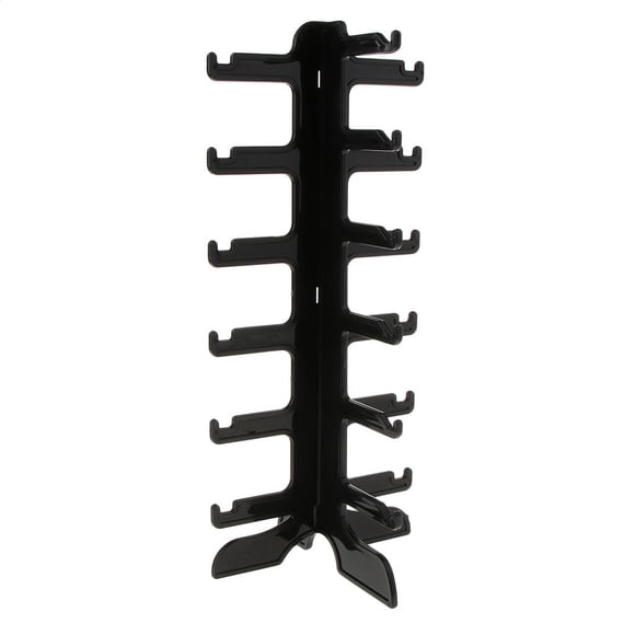 Sungss Dispy Show Case Rack gsses Holder 6 capas Negro Sunnimix soporte de exhibición de lentes