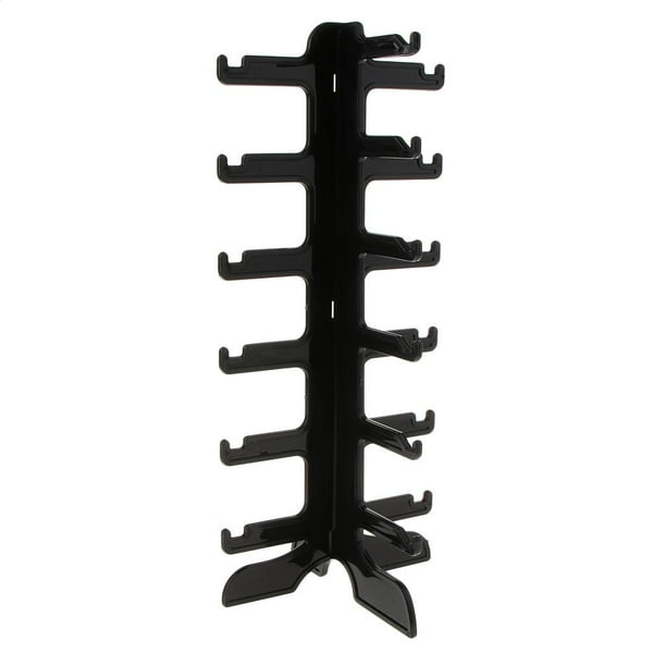 Sungss Dispy Show Case Rack gsses Holder 6 capas Negro Sunnimix soporte de exhibición de lentes