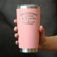 thumbnail image 3 of Bevvee Insulated Travel Tumbler 20 oz Congrats Pursuing Dream Gifts for Graduates Tumblers, 3 of 4