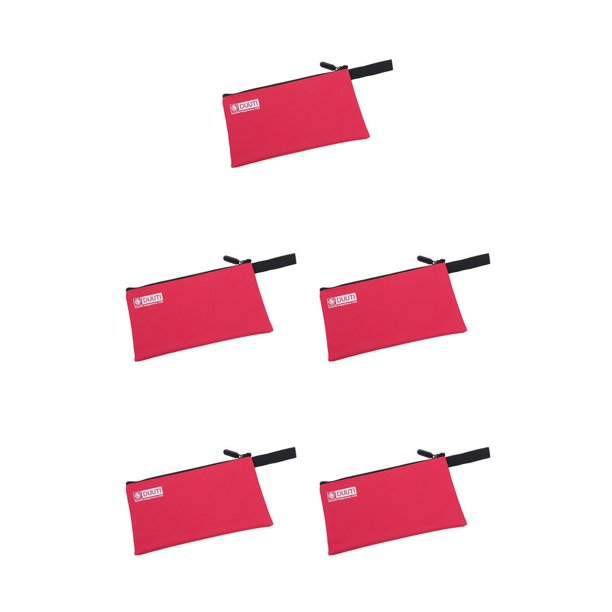 Yuarrent Bolsas de almacenamiento portátiles , kit de herramientas Multicolor, herramientas de mano, organizador de reparación, suministros Rojo 5Conjunto