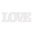 thumbnail image 3 of Valentine's Day LOVE Cutout Sign - 11" x 3.9"x0.4" White Table Decor for Home Party, Wedding, Anniversary & Romantic Tabletop Decoration, 3 of 8