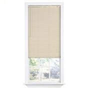 1" Premium Room-Darkening Blind, Alabaster, 34" x 64"