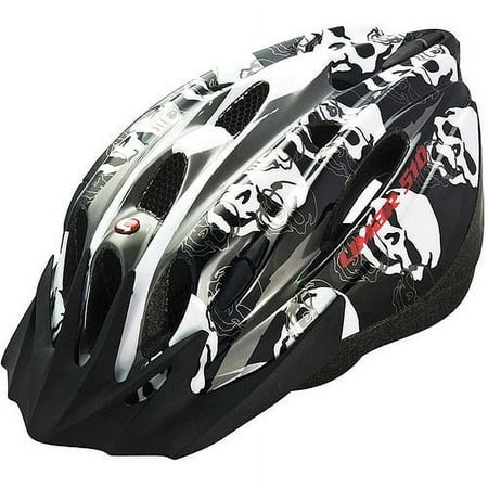 Limar Bike Helmet, Black/White/Skull
